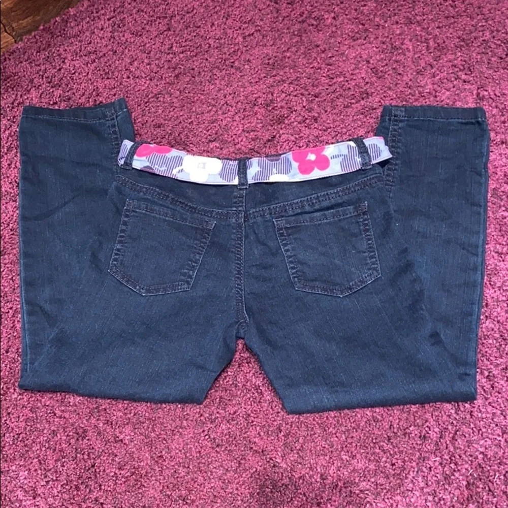 Gymboree Dark Blue Denim pants 5 Adjustable Waist​